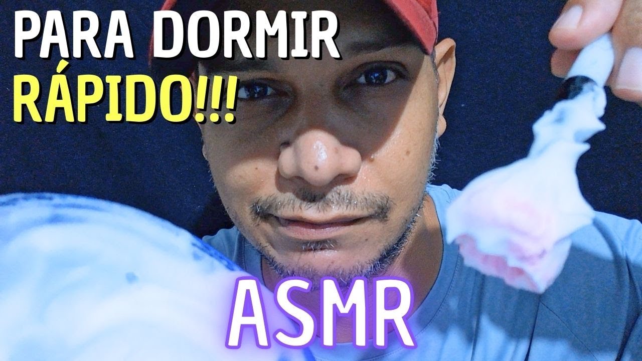 ASMR PARA DORMIR RÁPIDO (Sons de Boca, Toque na Tela) #asmr