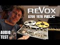 Revox a700 relic  limpieza ajuste y puesta a punto