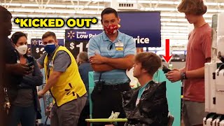 Haircut In Walmart Prank!