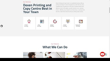 Dexen - Printing Company WordPress Theme services photoprinting Build Website
