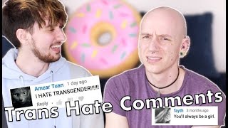 Reacting To Anti-Trans Hate Comments ft. Roly