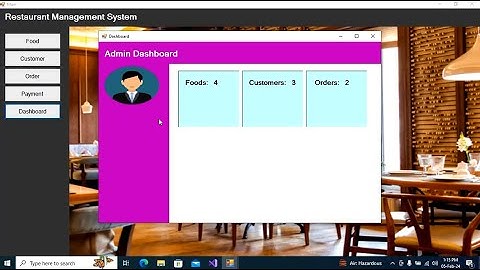 Restaurant Management System Using C#.Net Part 2