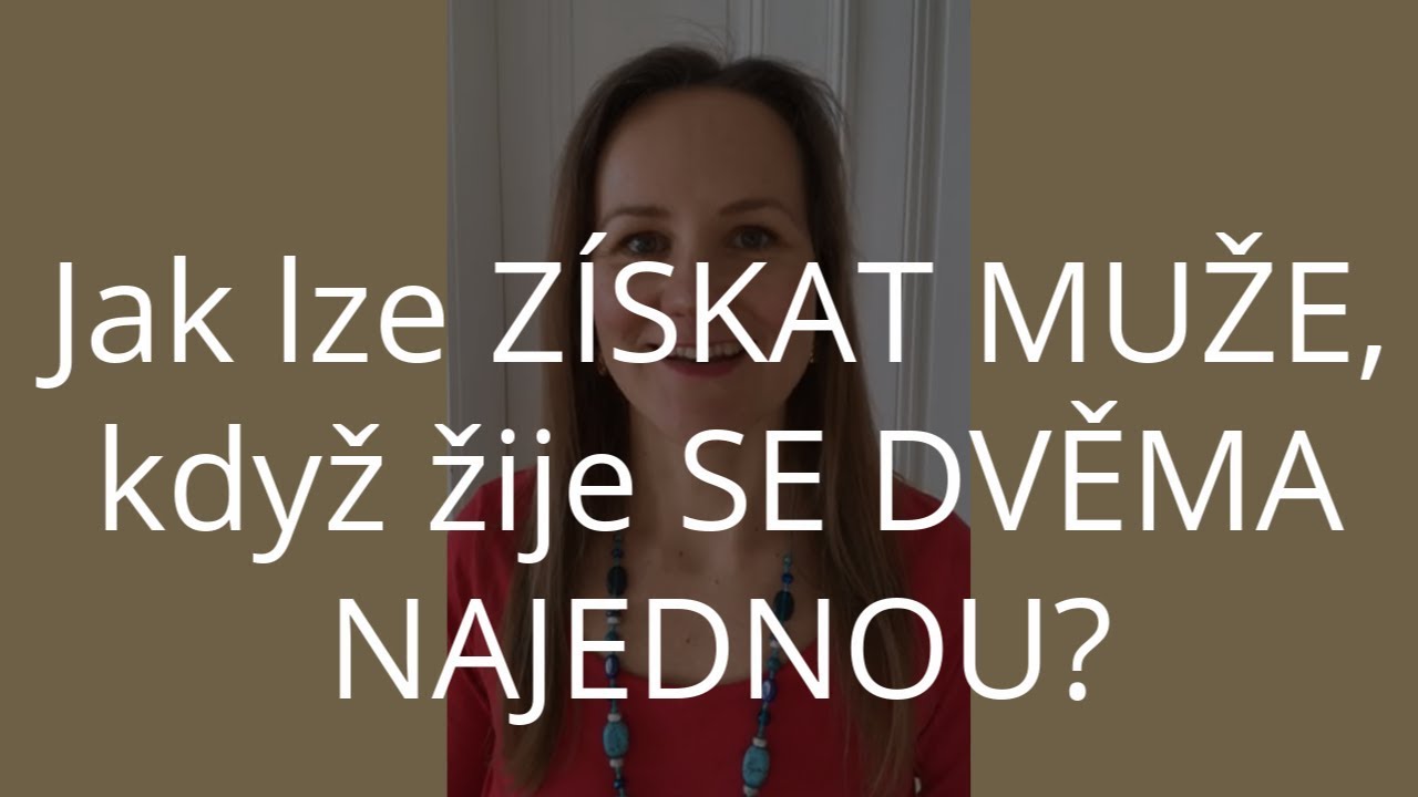 DENISA ŘÍHA PALEČKOVÁ - Jak lze získat muže, když žije se dvěma najednou?