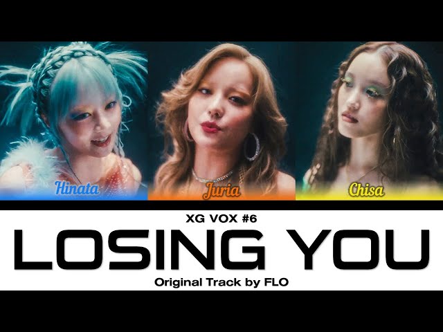 [XG VOX #6] Losing you (CHISA, HINATA, JURIA) | Color Coded Lyrics class=