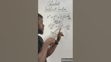 Implicit Differentiation #calculus