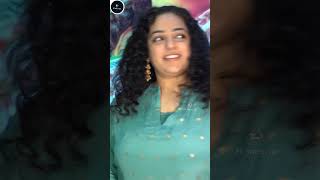 Nithya Menon Mesmerizing Look At Sir Madam Movie Press Meet