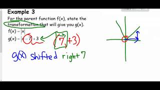 Algebra 1 Unit 4 Lesson 6 Transformations