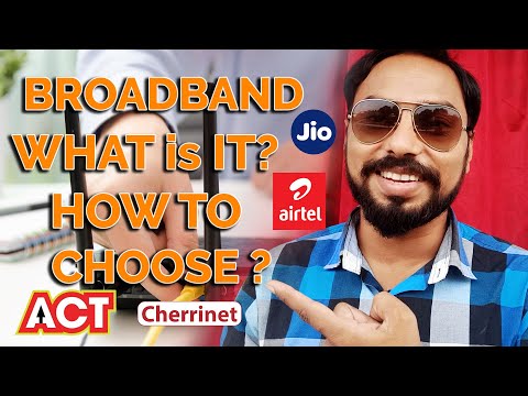 HOW TO CHOOSE A BROADBAND | WHAT IS IT| TAMIL EXPLANATION | AIRTEL JIO CHERRINET HATHWAY ACT