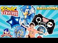 Sonic The Hedgehog BIG BALLOON PARTY Inflating Balloons With HELIUM! Gotta Go FAST 🎮