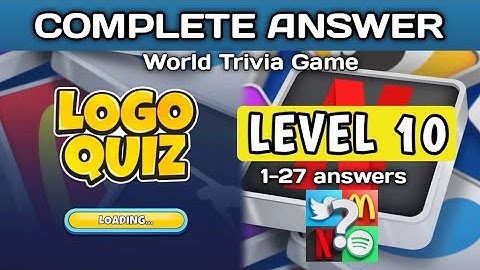 logo Quiz, World Trivia Game. level 10 answers #logoquiz @brainitquiz