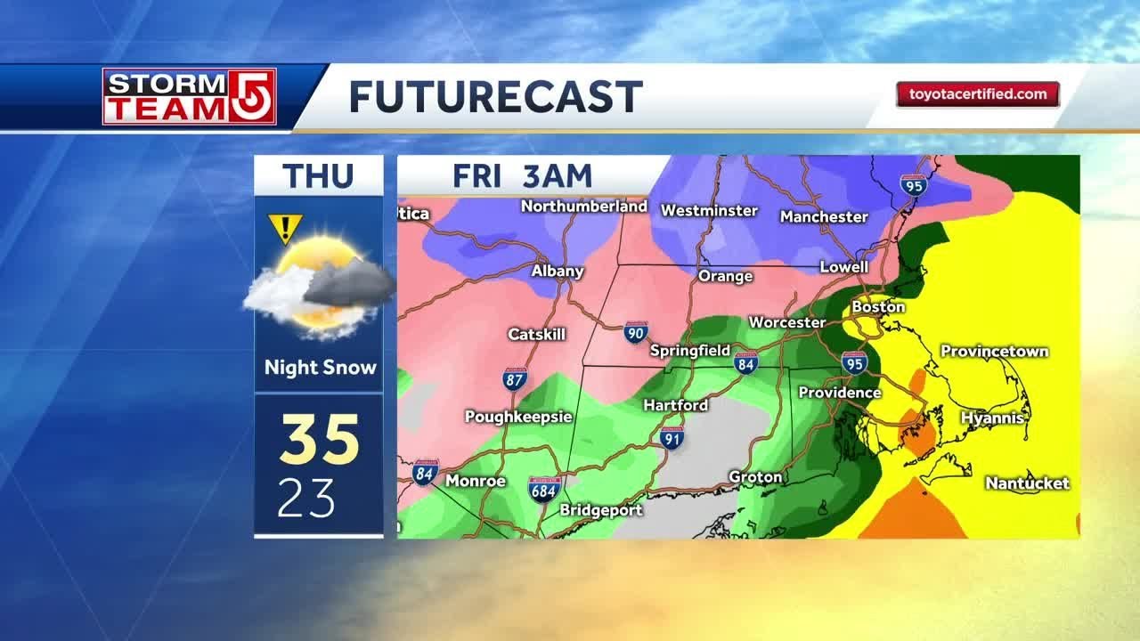 Video: First snow of season on the way - YouTube