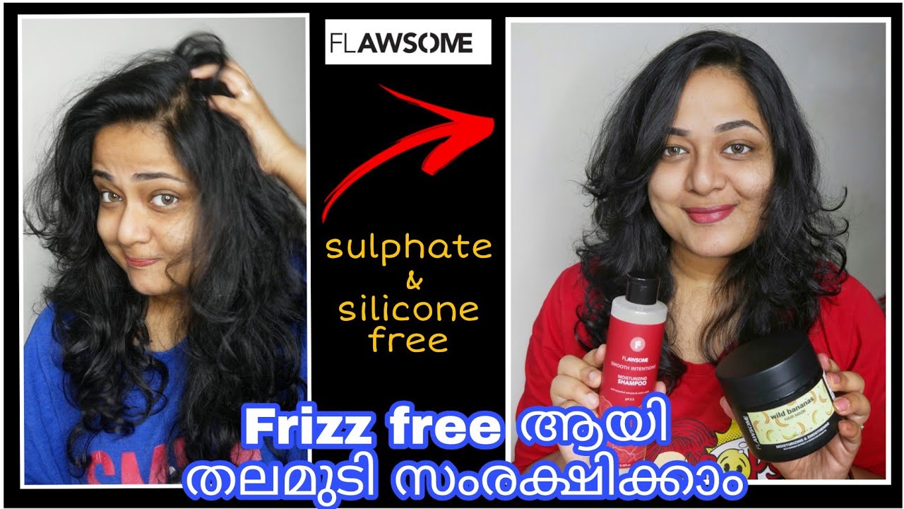 dry hair care | Flawsome |shampoo, mask, scalp exfoliant |Demo and Review |CG friendly