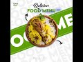 Delicious Food Menu Animation 🍜