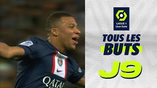 Tous les buts de la 9ème journée - Ligue 1 Uber Eats / 2022-2023