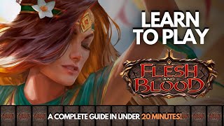 Learn How To Play Flesh and Blood TCG in Under 20 MINS! | A Complete Guide to FaB TCG