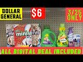 🚨Dollar General Couponing $5/$25 Haul 🚨 $6 FOR EVERYTHING  (All Digital Deals Included) 3/25 ONLY