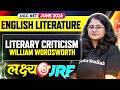 UGC NET English 2026 | UGC NET English Literary Criticism: William Wordsworth | UGC NET Exam 2026