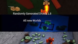 All New Worlds in Randomly Generated Droids 1.8 Update + New Mini-boss