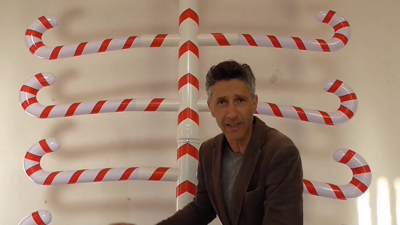 Candy Cane Tree of Life and Anthony D Padgett - Commission for the Harris Museum & Art Gallery 2020