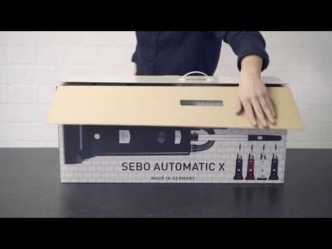 SEBO Automatic X7 Boost Upright Vacuum Cleaner Unboxing