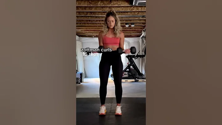 Killer dumbbell only bicep burnout from my dumbbel...