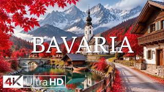 🏰 Bavaria Autumn 4K | Fairytale Castles, Golden Forests & Stunning Alpine Landscapes