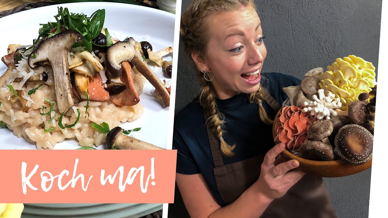 Pilzrisotto mit Shiitake, Kräuterseitling & Co | Koch ma!