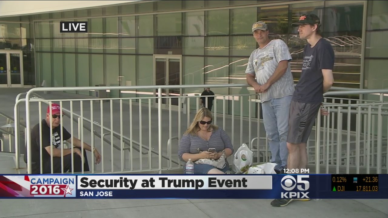 Donald Trump Rally In San Jose Creates Traffic Problems, Security Concerns