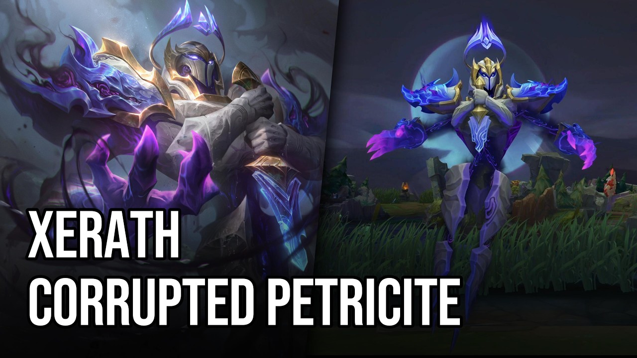 Corrupted Petricite Xerath Skin | League of Legends