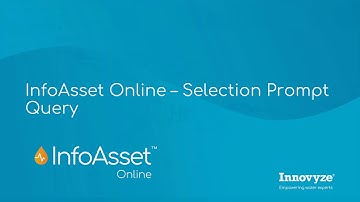 InfoAsset Online - Prompt Selection SQL Query