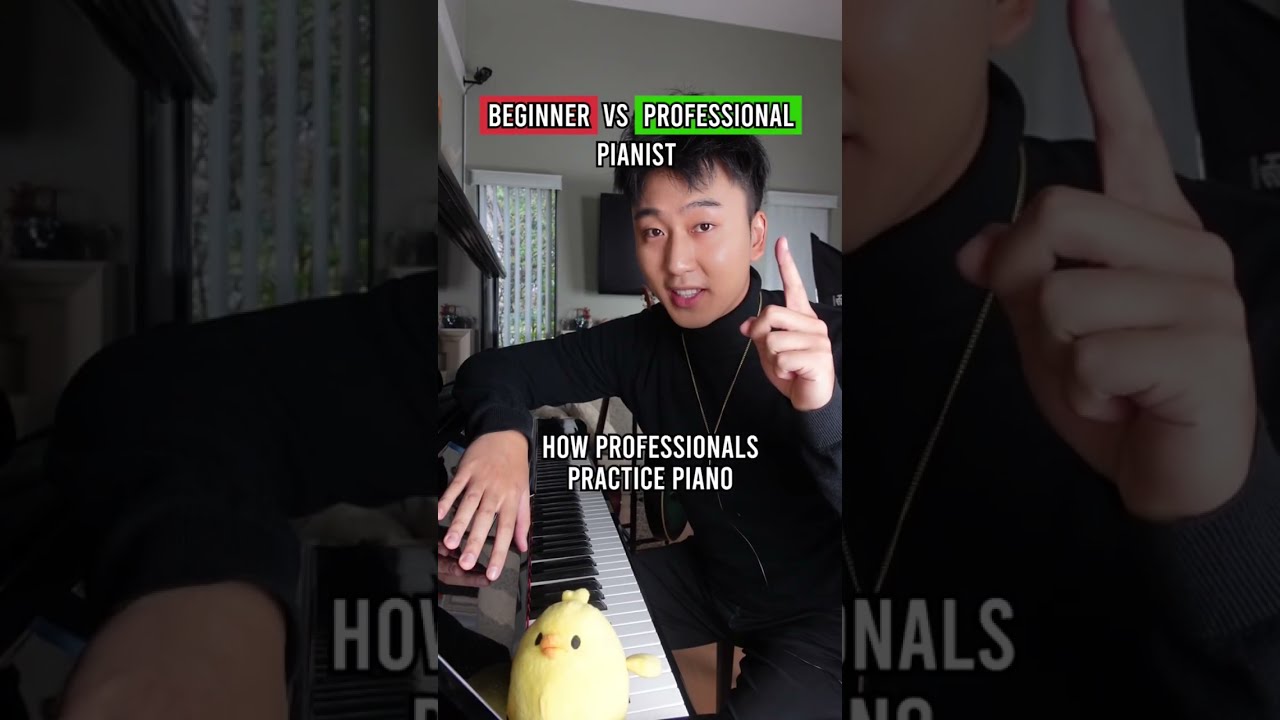 Beginners Vs Professionals Practicing Piano Shorts