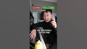 Beginners Vs Professionals Practicing Piano Shorts 