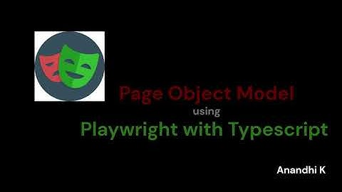 Page Object Model - Playwright with Typescript