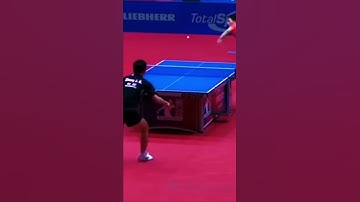 Sức mạnh nghệ thuật phòng thủ phản công của Zhang Jike trước Ma Long #shortvideo #tabletennis #china