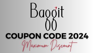 Baggit Coupon Code💥Baggit Promo Code💥Baggit Discount Code