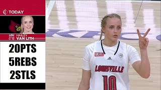 Hailey Van Lith Drops 20 Points As #3 Louisville Cardinals DESTROYS #23 Virginia Tech Hokies! #ULWBB