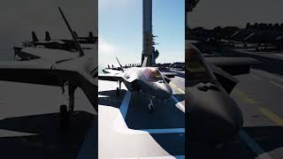 Futuristic Aircraft Carrier With Transparent Hull