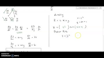 Chain Rule for Multivariable Functions - Part 2 of 3