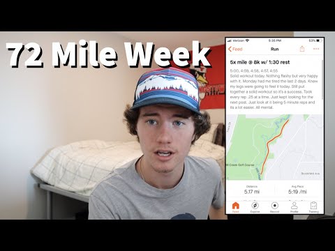 Indoor Track Training Recap! / *72 Mile Week*