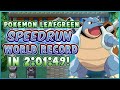 Pokemon LeafGreen/FireRed SPEEDRUN in 2:01:49! (Former World Record!)