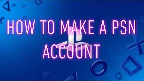 How to Create a PSN ACCOUNT ON PS4 (EASY TUTORIAL) 2020