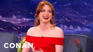 Karen Gillan Teaches Conan Scottish Phrases | CONAN on TBS