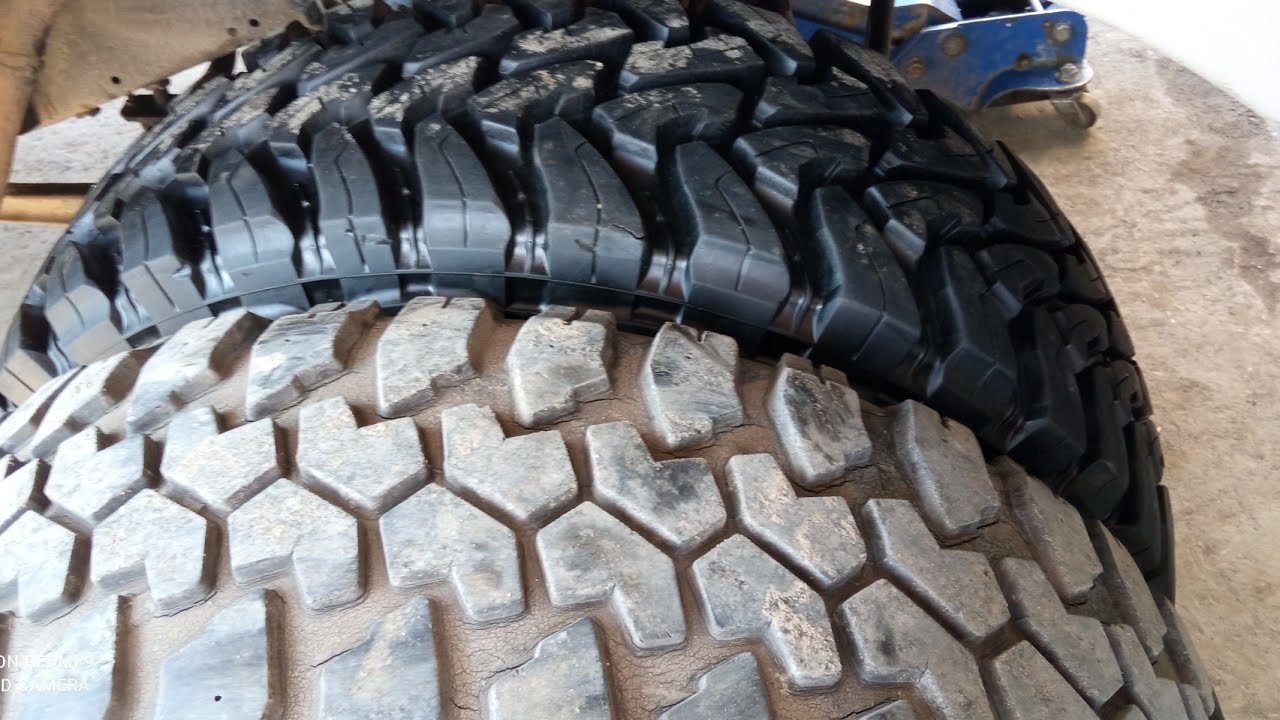 Смена резины на LC80 Maxxis Bighorn LT305/70/16 на Toyo Open Country LT285/75/16 с датчиками давл.