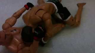 UFC Georges St Pierre vs Matt Hughes stop motion P1
