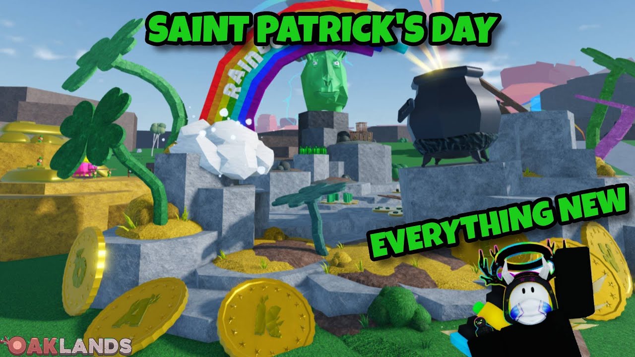 Everything new in the Saint Patrick's Day update in Oaklands. - YouTube