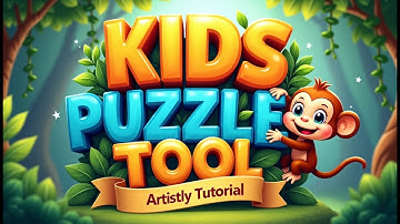 How to Create a Kids Activity Book Using Artistly (New Puzzle Tool)