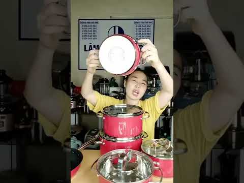 Video Bộ nồi Inox 6 món thương hiệu Đức cao cấp ARBER... - youtube
