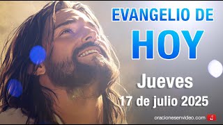 Evangelio de HOY. Jueves 17 de julio 2025 Mateo 11,28-30 Venid a mí todos los que estáis cansados