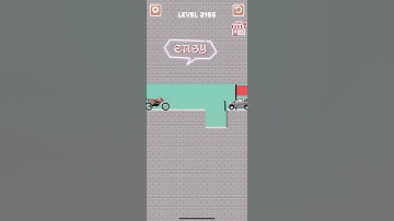 Draw bridge puzzle game level 2165 #drawing #game #Shorts