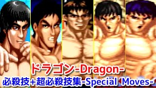 【ワールドヒーローズ-WORLD HEROES-】ドラゴン-Dragon- 全シリーズ必殺技＋超必殺技集 -All Special Moves【Evolution】